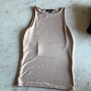 Blush spandex tank